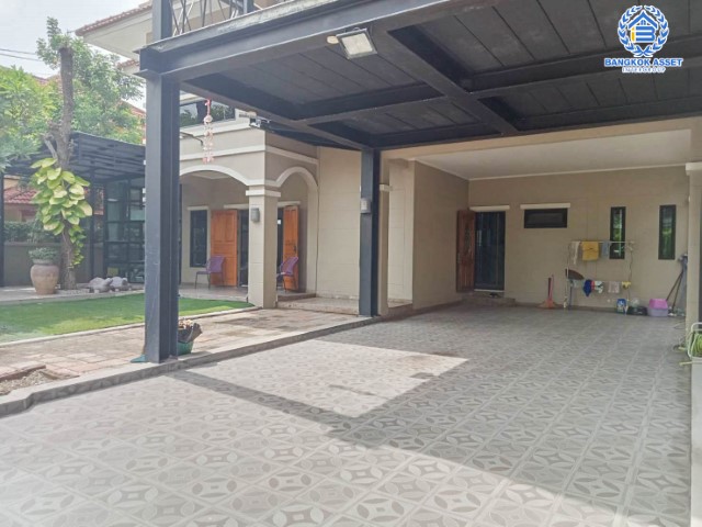 *****บ้านเดี่ยวมือสองย่านกรุงเทพฯ ม.ปัญฐิญา สุวินทวงศ์ เนื้อที่กว้างกว่า 90 ตร.ว. ฟังก์ชัน 3 ห้องนอน 3 ห้องน้ำ ที่จอดรถ 4 คัน บ้านสภาพสวย ต่อเติมครบพร้อมเข้าอยู่ได้ทันที! บนทำเลแห่งการเดินทาง ใกล้รถไฟฟ้าสายสีชมพู "สถานีมีนบุรี" และทางด่วน "ศรีรัช-วงแหวนรอบนอก" จองเลย!